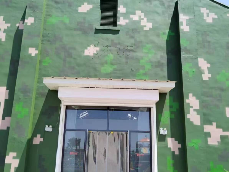 白沙地面数码迷彩漆施工注意事项